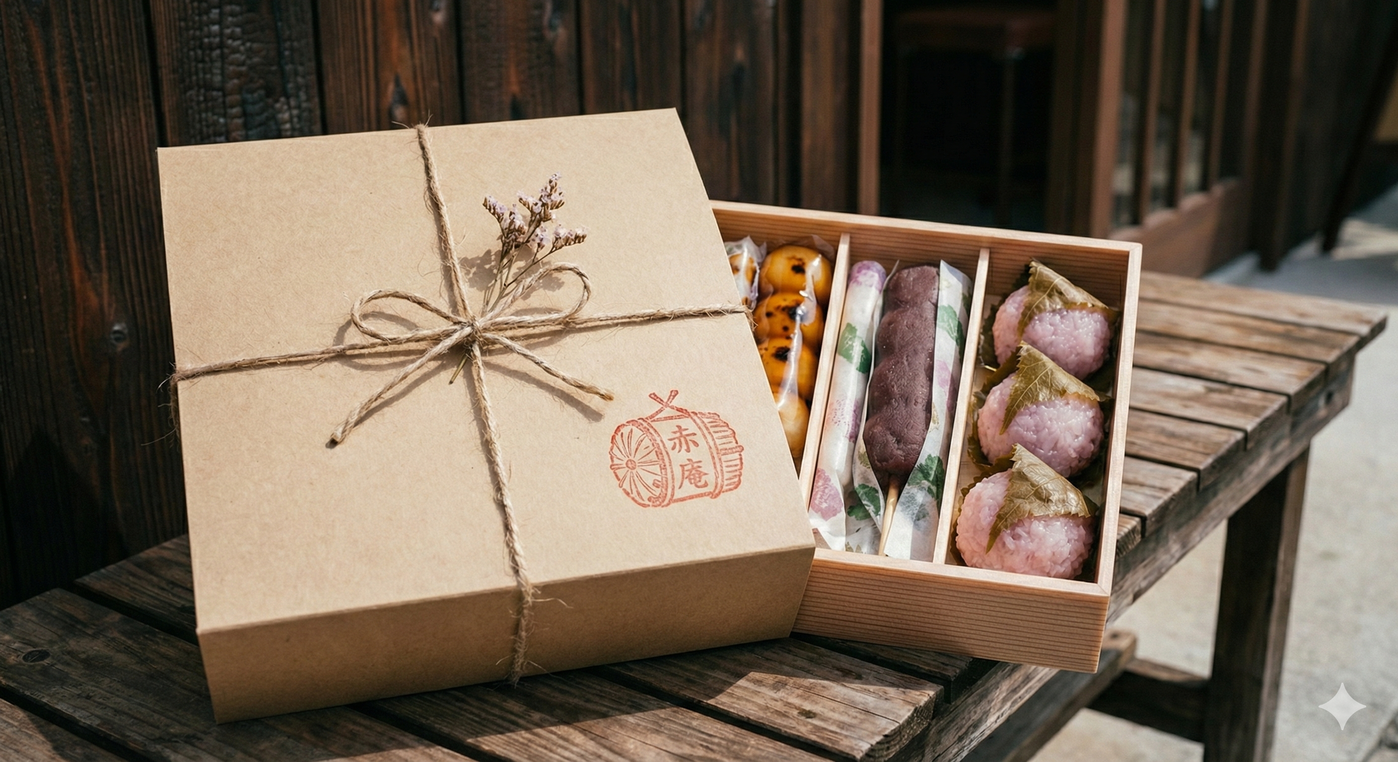 赤俵庵の手土産パッケージ
